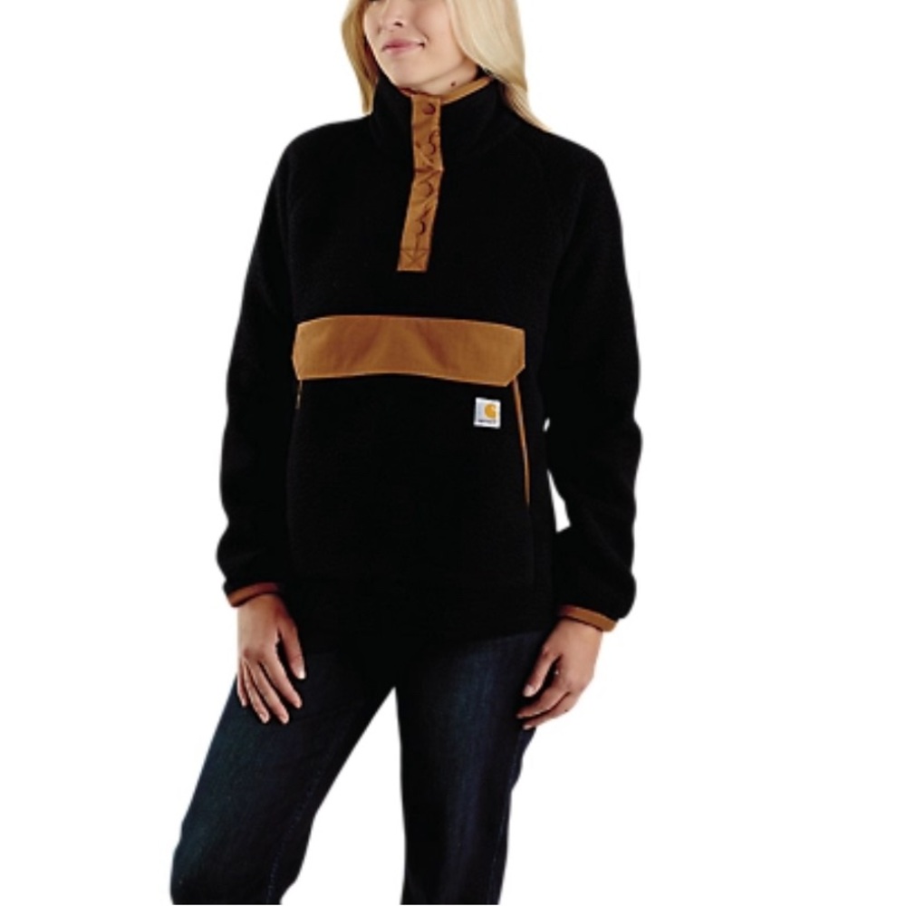 Carhartt Women's Fleece Quarter Snap-Front Jacket